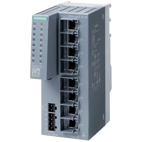 Siemens 6GK5108-0BA00-2AC2 Industrial Ethernet Switch 10 / 100MBit/s im Sale