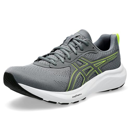 Asics Herren Gel-Contend 9 Sneaker, Steel Grey Safety Yellow, 41.5 EU im Sale