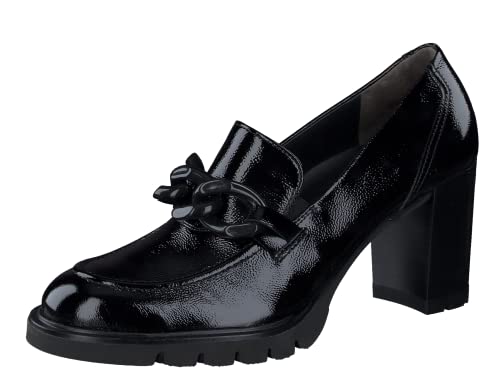 Paul Green Damen Hochfront-Pumps, Frauen Klassische Pumps,stoeckelschuhe,Abendschuhe,Court Shoes,stöckelschuhe,high Heels,Schwarz (Black),40.5 EU / 7 UK im Sale