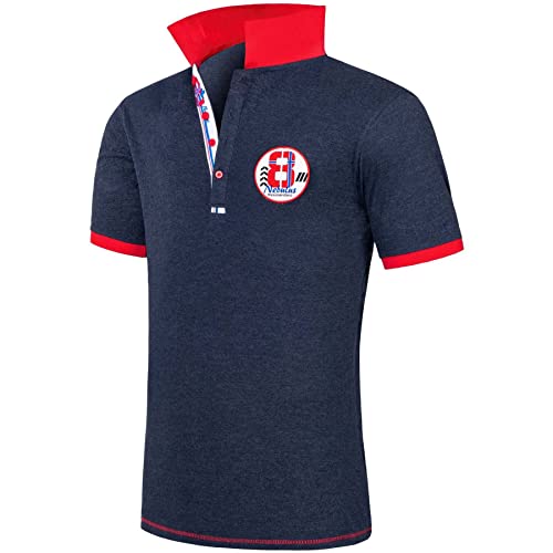 Nebulus Herren Poloshirt Seaside, Poloshirt, Stehkragen, Hemd, Navy - im Sale