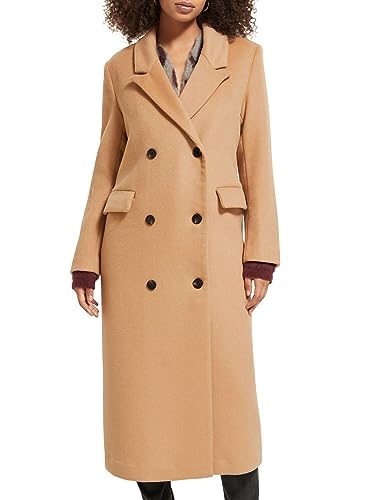 Scotch & Soda Damen Double Breasted Woolen Coat Wollmantel, Night, im Sale