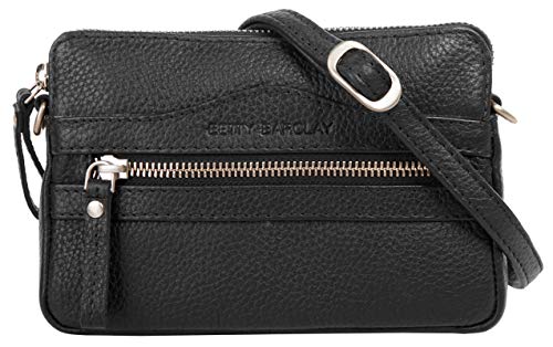 Betty Barclay Abendtasche Echt Leder Damen | schwarz | 020371 im Sale