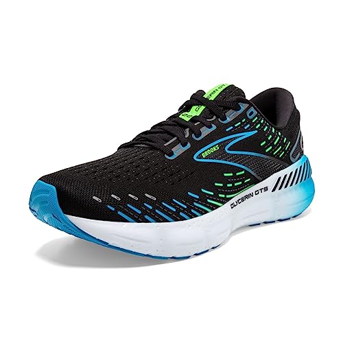 Brooks Herren Glycerin Gts 20 Sneaker, Grau Orange Blau, 44.5 EU im Sale