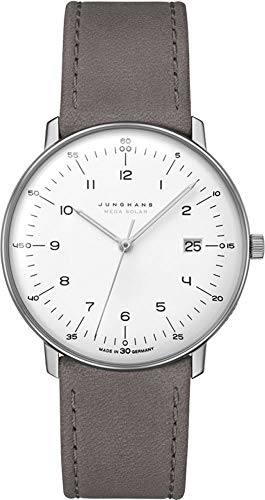 JUNGHANS max Bill Herren-Funkuhr Mega Solar Titan 59/2021.02 im Sale