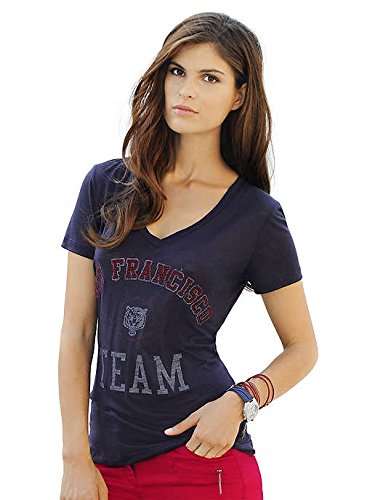 Alba Moda Damen Shirt, blau, Sportive Optik mit aufwendig gearbeitetem Vorderteil im Sale