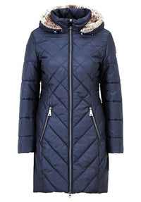 Thumbnail for Betty Barclay Damen Outdoorjacke mit Abnehmbarer Kapuze Blaugrau,44 im Sale