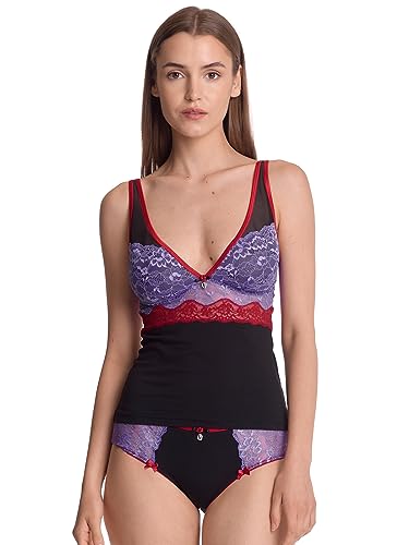 Vive Maria Lavender Kiss Damen Wäscheset: Top mit Panty Lilac/Black, im Sale