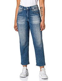 Thumbnail for Herrlicher Damen Gila HI Tap Cashmere Touch Denim Jeans, Mariana Blue 833, 27 im Sale