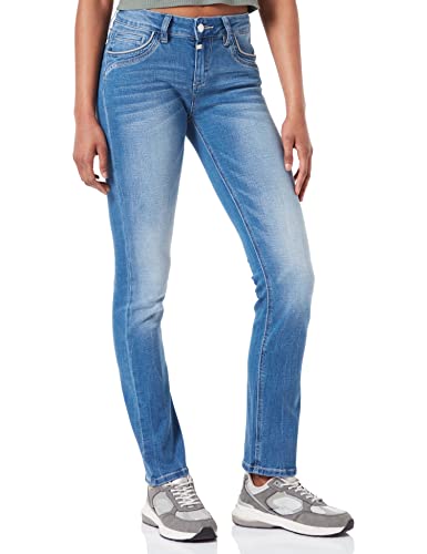 Timezone Damen Slim TahilaTZ, Smurf Blue wash, 25/32 im Sale