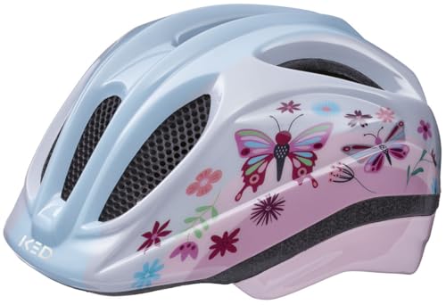 KED Kids Youth Meggy III Trend Fahrradhelm, Butterfly Glossy, S (46-51cm) im Sale