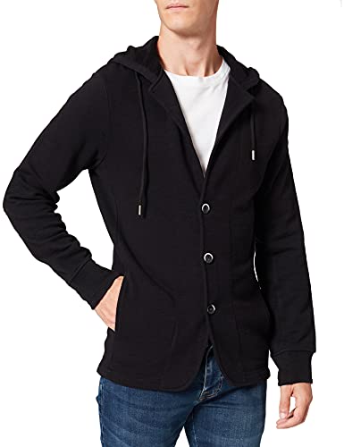 Key Largo Herren Concert Jacket Sweatjacke, Black (1100), im Sale