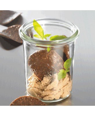 12er Pack Weck Gläser Vorspeisen Dessert Glas mit Deckel 160ml Höhe 8,5cm Einmachglas Einkochglas im Sale