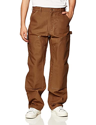 Carhartt Arbeitshosen Hosen Duck Double Front Logg B01, braun, W36L32 im Sale