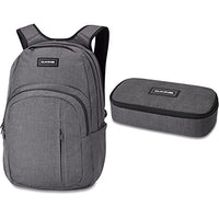 Thumbnail for Dakine Campus Premium 28L Rucksack, Carbon & Federmäppchen , Großes Schulmäppchen, Schulmäppchen mit Reißverschluss-Innenfach - Schulmäppchen für Jungen und Mädchen, für Schule und Uni, Carbonii im Sale