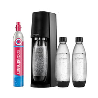 Thumbnail for SodaStream Wassersprudler TERRA Promopack mit CO2-Zylinder und spülmaschinenfeste Kunststoff-Flasche, Schwarz, Höhe 44cm