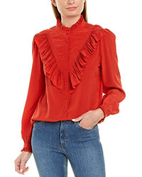 Thumbnail for ZADIG & VOLTAIRE Bluse TACCORA Deluxe rot im Sale