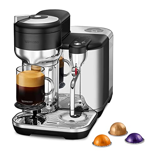 NESPRESSO VERTUO Creatista Kapselmaschine von Sage, Black Truffle