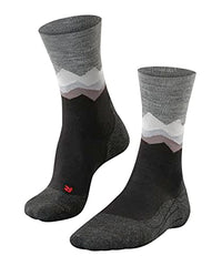 Thumbnail for FALKE Herren Wandersocken TK2 Explore Crest SO Wolle antiblasen dick 1 Paar, Schwarz (Black 3003), 42-43 im Sale