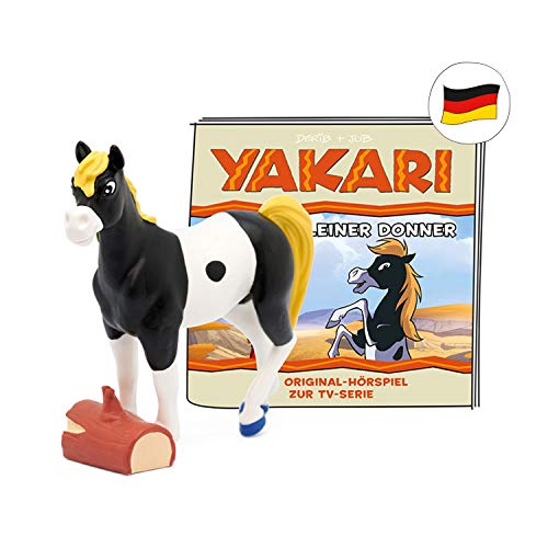 tonies Hörfiguren für Toniebox, Yakari – Best of Kleiner Donner, Original-Hörspiel zur TV-Serie für Kinder ab 4 Jahren, Spielzeit ca. 39 Minuten im Sale