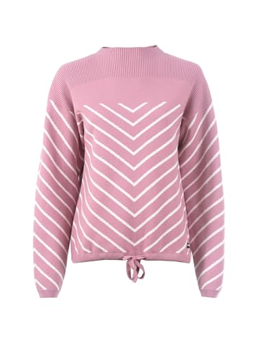 s'questo Strick 1/1 Strickpullover, locker, gemütlich, Streifen, Blau Pale Rose Soquesto Kollektion Love Letters im Sale