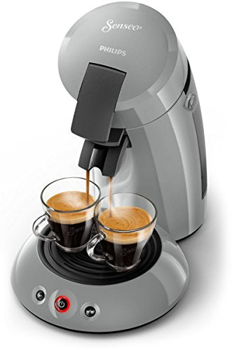 Senseo Original HD6553/70 Unabhängige Kaffeemaschine für Kaffeepads, 0,7 l, 1450 W, Grau