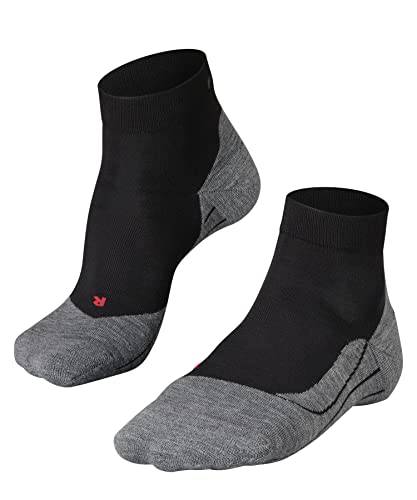 FALKE Herren Laufsocken RU4 Endurance Short M SSO Baumwolle antiblasen 1 Paar, Schwarz (Black-Mix 3010), 44-45 im Sale