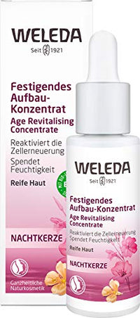 Thumbnail for WELEDA Bio Nachtkerze Festigendes Aufbau-Konzentrat - strukturierendes Naturkosmetik Feuchtigkeits Serum, reaktiviert die Zellerneuerung, Intensiv-Pflege zur Minderung von Falten (1 x 30 ml)