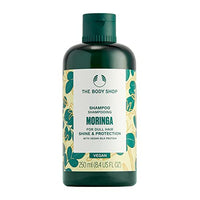 Thumbnail for The Body Shop Moringa Shine & Protection Shampoo for Dull Hair, Vegan Silk Protein im Sale