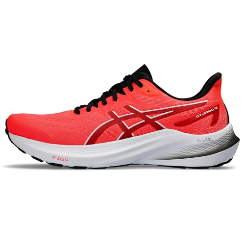 ASICS Herren GT-2000 12 Sneaker, Sunrise Red White, 46.5 EU im Sale