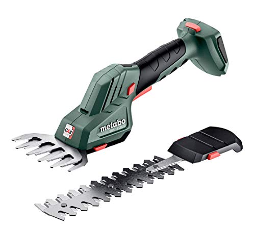 Metabo Akku-Strauch- und Grasschere SGS 18 LTX Q (601609850) 18V, präzise Formschnitte an Büschen, Sträuchern + saubere Rasenkanten, ohne Akku im Sale