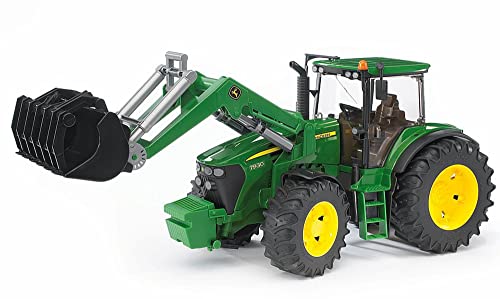 bruder 03051 - John Deere 7930 mit Frontlader - 1:16 Bauernhof Landwirtschaft Traktor Trecker Schlepper Bulldog bworld Spielzeug Fahrzeug