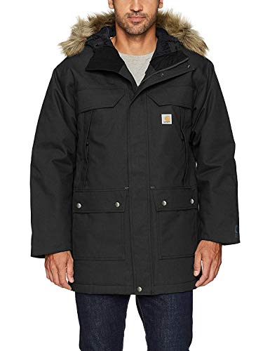 Carhartt Herren Quick Duck Sawtooth Parka COAT, Schwarz,  EU im Sale