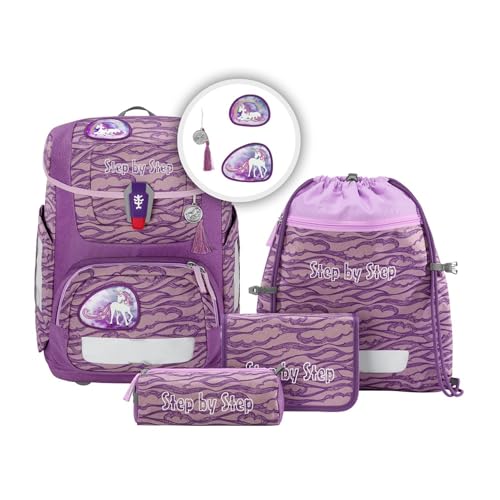 Step by Step CIRCLE Schulranzen-Set Lovely Unicorn Nuala 5-tlg. im Sale