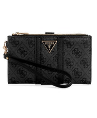 Thumbnail for GUESS Noreen SLG Double Zip Organizer Coal Logo im Sale