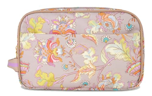 Oilily Chloe Pocket Cosmetic Bag Frappe