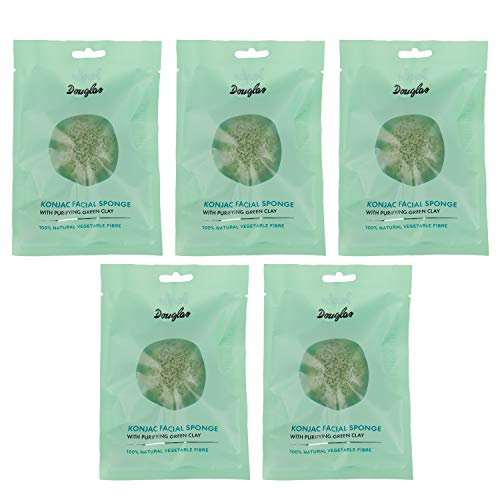 5x Douglas Hautpflege 988645 Hautpflegezubehör Reinigungsschwämme Konjac Facial Sponge geen Set im Sale