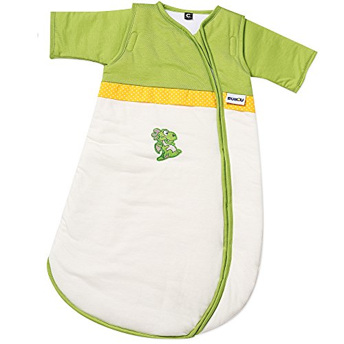 Gesslein 773162 Bubou Babyschlafsack mit abnehmbaren Ärmeln: Temperaturregulierender Ganzjahreschlafsack, Baby/Kinder im Sale