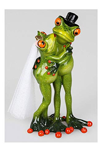 Formano Frosch Brautpaar, Liebe, Hochzeit, ca.16cm im Sale