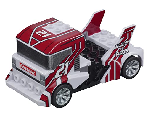 Carrera GO!!! Build 'n Race - Race Truck white I Rennbahnen und lizensierte Slotcars | bis zu 2 Spieler | Für Jungs und Mädchen ab 6 Jahren & Erwachsene im Sale