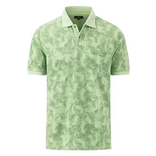 FYNCH-HATTON Polo Jersey AOP, Washed - im Sale