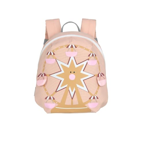 LÄSSIG Kleiner Kinderrucksack für Kita Kindertasche Krippenrucksack mit Brustgurt, 20 x 9.5 x 24 cm, 3,5 L/Tiny Backpack Ferris Wheel im Sale