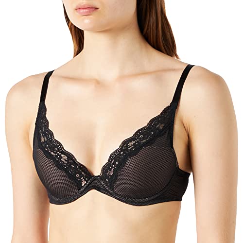 Passionata Damen Brooklyn-BH, Schwarz (Schwarz 11), 85D im Sale