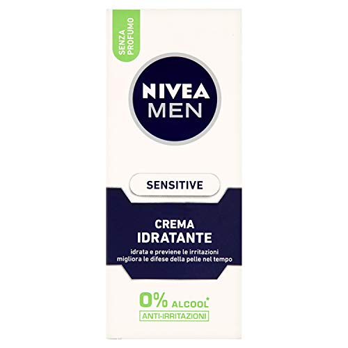 Nivea Men Feuchtigkeitscreme Sensitive 75 ml 88818 Rasierprodukt für Herren im Sale