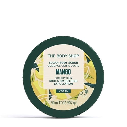 The Body Shop SUGAR BODY SCRUB MANGO For Dry Skin Rich & Smoothing Exfoliation VEGAN 50 ml im Sale