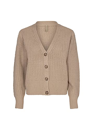 Soyaconcept Damen SC-REMONE 12 Strickjacke Cardigan Sweater, 8205 Sand, im Sale