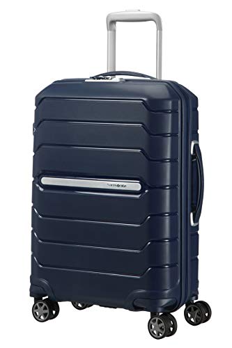 Samsonite Flux - Spinner Erweiterbar Handgepäck, 55 cm, L, Schwarz (Black) im Sale