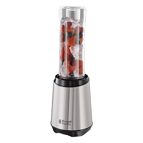 Russell Hobbs Mixer - Standmixer & Smoothie Maker to go [23.500 U/min Power-Motor] inkl. 1x Mixbehälter 600ml (BPA-frei, spülmaschinen- & bruchfest inkl. Deckel) Zerkleinerer, Edelstahl, 23472-56 im Sale