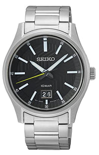 Thumbnail for Seiko Herren Analog Quarz Uhr mit Edelstahl Armband SUR535P1 im Sale