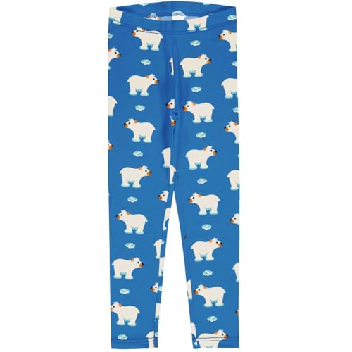 Maxomorra Leggings mit Eisbären 104/110 im Sale