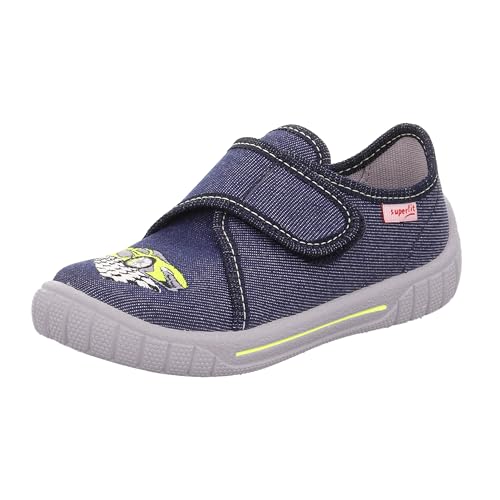 Superfit Jungen BILL Hausschuhe, BLAU 8130 im Sale